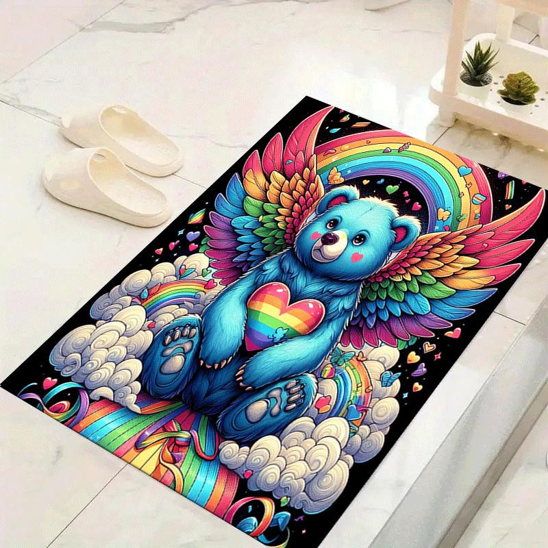 1pc Cute little bear with wings Print, Design Indoor Area Rug, Soft, Anti-Slip, and Durable Gaming Room Decor for Bedroom, Living Room, and 60cm by 90cm
1pc Cute little bear with wings Print, Design Indoor Area Rug, Soft, Anti-Slip, and Durable Gaming Room Decor for Bedroom, Living Room, and 60cm by 90cm