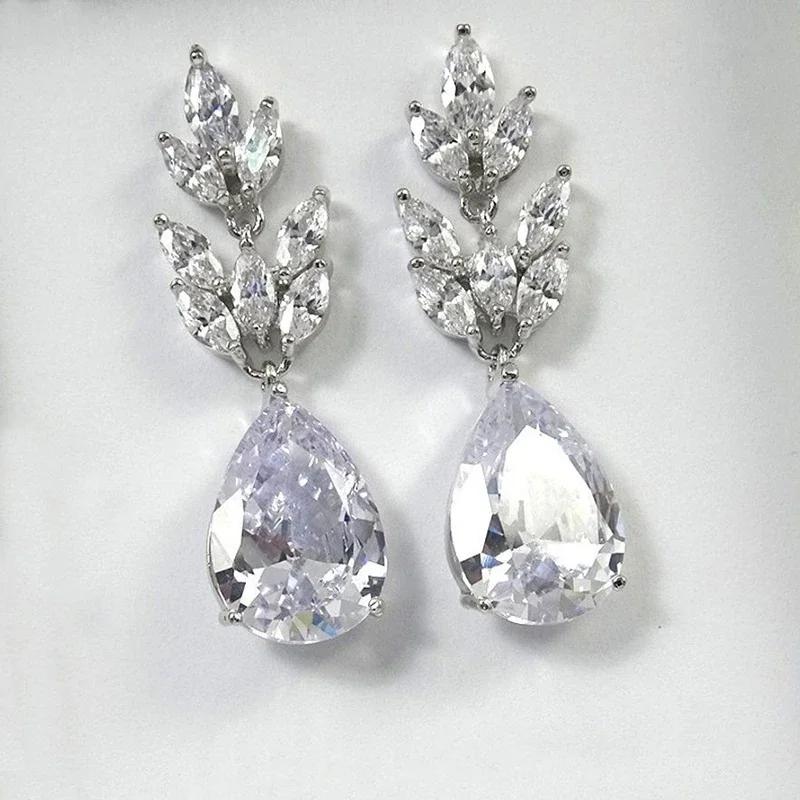 2026 Newly Designed Women s Dangle Earrings with Water Drop Cubic Zirconia Fashion Wedding Trend Good Quality Zircon
2026 Newly Designed Women s Dangle Earrings with Water Drop Cubic Zirconia Fashion Wedding Trend Good Quality Zircon