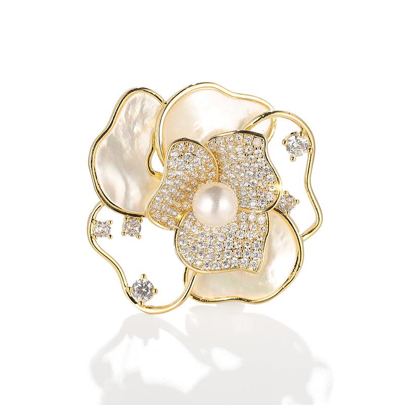 Брошь «Камелия» из натуральной ракушки Lingxin: Ретро Элегантный Древний Стиль Подарок Корсажная Брошь
Брошь «Камелия» из натуральной ракушки Lingxin: Ретро Элегантный Древний Стиль Подарок Корсажная Брошь