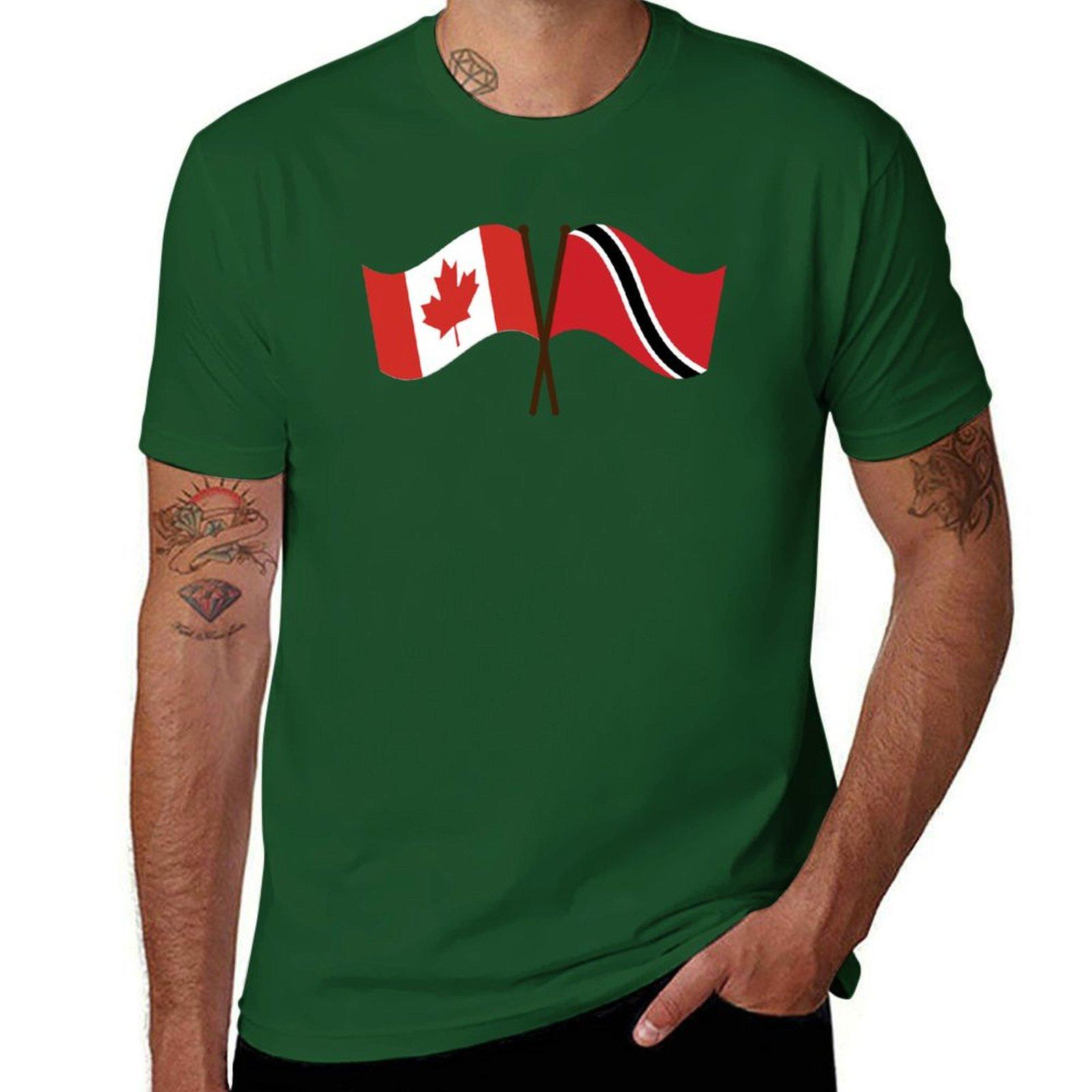 Trinidad and Tobago Canada Unity Flags Tshirt sublime aesthetic clothes cute clothes summer top t shirts for men graphic 4XL
Trinidad and Tobago Canada Unity Flags Tshirt sublime aesthetic clothes cute clothes summer top t shirts for men graphic 4XL