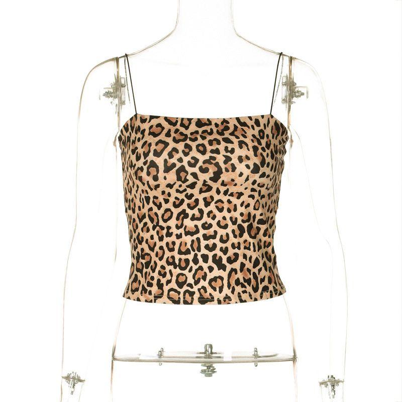 European and American Style Women s Clothing 2025 Summer New Fashion Printed Sexy Crop Top Leopard Print Strapless Tank Top for Women Export Leopard Print S
European and American Style Women s Clothing 2025 Summer New Fashion Printed Sexy Crop Top Leopard Print Strapless Tank Top for Women Export Leopard Print S