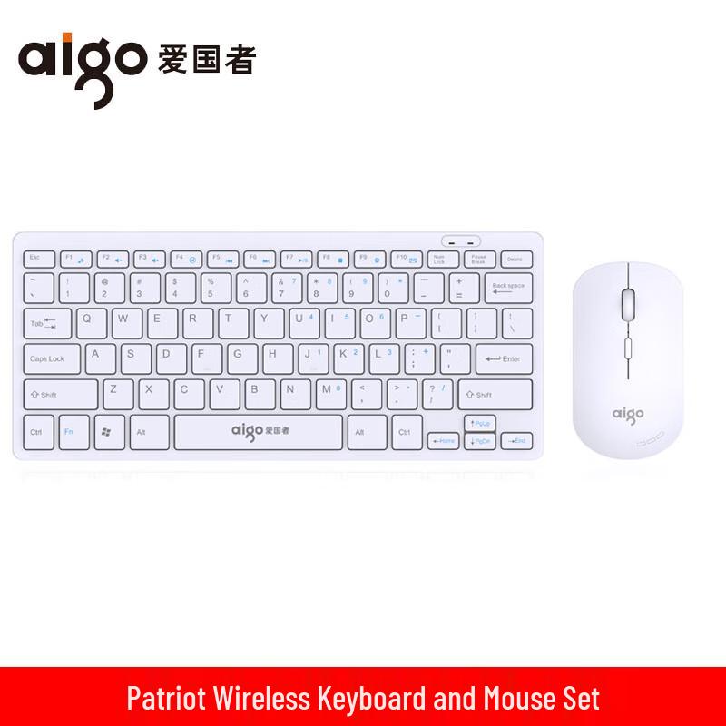 Aigo Mini Wireless Keyboard Mouse Combo WQ7619A
Aigo Mini Wireless Keyboard Mouse Combo WQ7619A