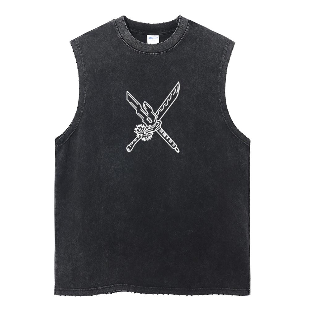 Anime Berserk Graphic Gothic Men s Tank Top Summer Y2k Clothes Man Sleeveless Shirt Vintage Washed Oversized Harajuku M
Anime Berserk Graphic Gothic Men s Tank Top Summer Y2k Clothes Man Sleeveless Shirt Vintage Washed Oversized Harajuku M