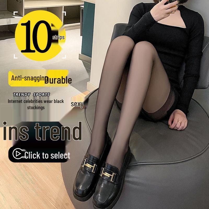 10 Pairs Women s Black Silk Stockings, Ultra-thin Non-slip, Summer Anti-ladder Sexy Bare Leg Pantyhose 70-100 lbs
10 Pairs Women s Black Silk Stockings, Ultra-thin Non-slip, Summer Anti-ladder Sexy Bare Leg Pantyhose 70-100 lbs
