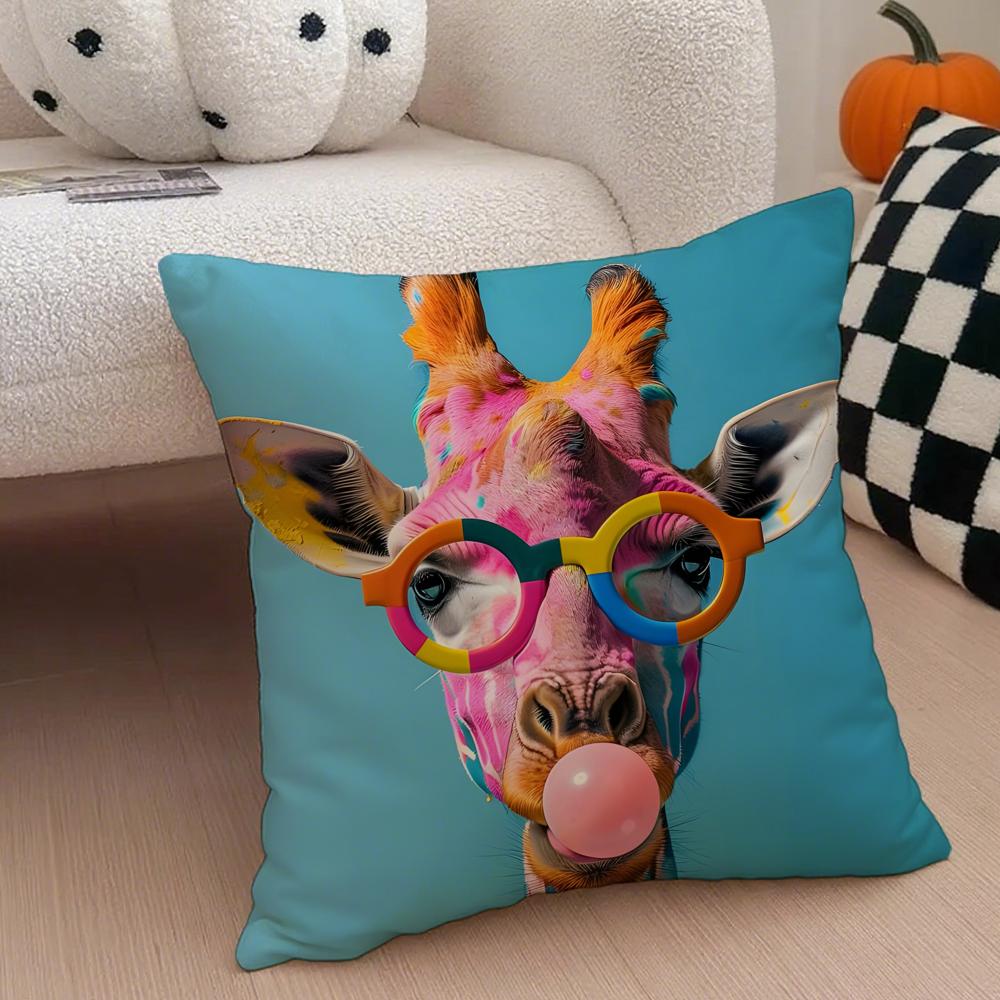 Cute Colorful Art Animal Bubble Fashion Tiger Cushion Cover Throw Pillow Cover Hidden Button Durable Polyester Chair Cushion 30X30cm
Cute Colorful Art Animal Bubble Fashion Tiger Cushion Cover Throw Pillow Cover Hidden Button Durable Polyester Chair Cushion 30X30cm