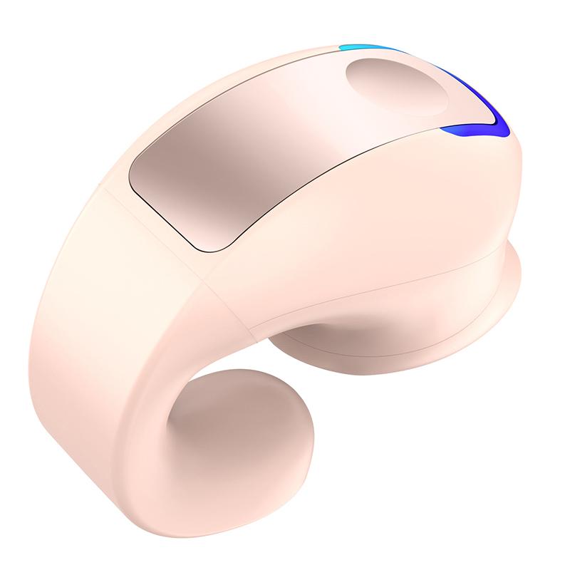 GD28 Bone Conduction Clip-On Wireless Earbuds Single Ear Bluetooth-compatible Headset for Sports Pink
GD28 Bone Conduction Clip-On Wireless Earbuds Single Ear Bluetooth-compatible Headset for Sports Pink