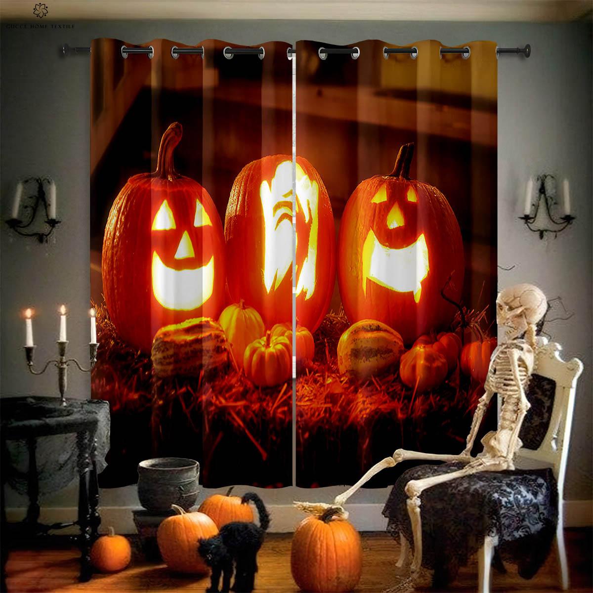 Хэллоуин Череп Паутина 3D Печатная Плотная Штора, Теплоизоляция, Подходит для Украшения Спальни и Столовой W100xH130(CM) folio&Rod pocket
Хэллоуин Череп Паутина 3D Печатная Плотная Штора, Теплоизоляция, Подходит для Украшения Спальни и Столовой W100xH130(CM) folio&Rod pocket