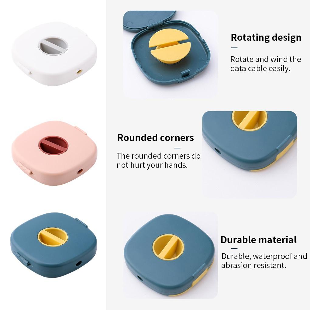 Portable Round USB Cable Winder Small Cable Organizer Rotating Data Cable Organizer Mobile Phone Mobile Charging Cable Winder зелёный
Portable Round USB Cable Winder Small Cable Organizer Rotating Data Cable Organizer Mobile Phone Mobile Charging Cable Winder зелёный