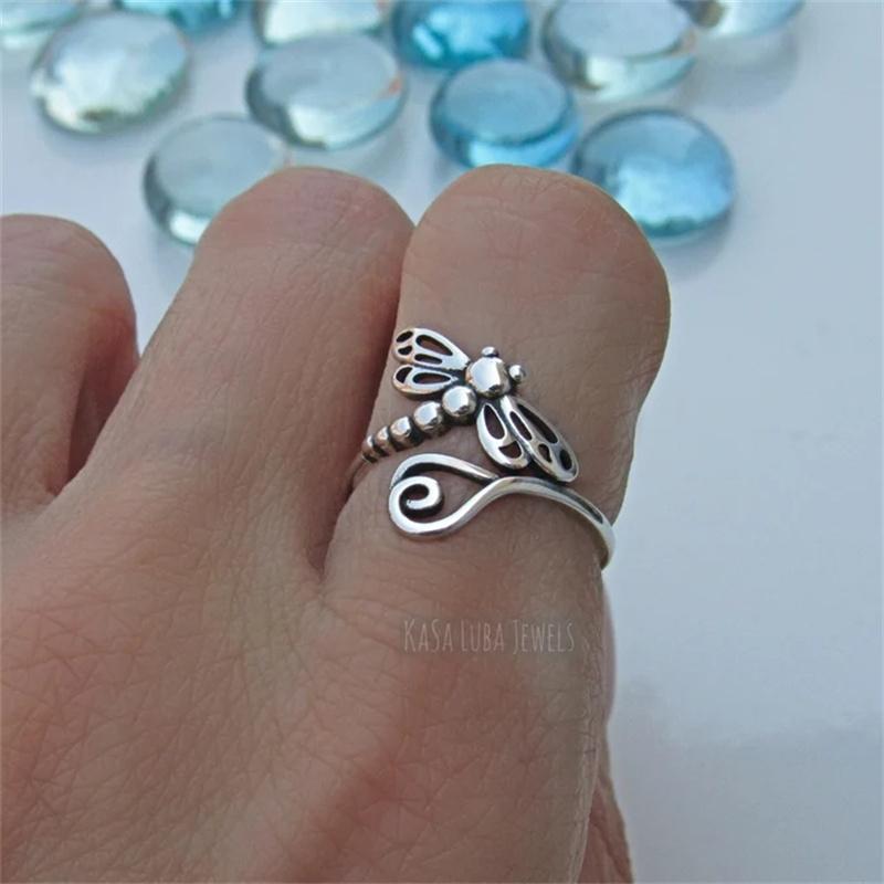 Кольцо Boho-Chic Vintage Dragonfly, регулируемое — идеальный подарок для нее, подходит для всех сезонов 6
Кольцо Boho-Chic Vintage Dragonfly, регулируемое — идеальный подарок для нее, подходит для всех сезонов 6
