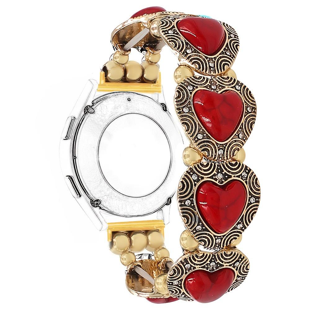Fashion Love Heart Bracelet Smartwatch Strap for iWatch 38-49mm & Samsung Huawei 20/22mm 38/40/41/42mm красный/бирюзовый
Fashion Love Heart Bracelet Smartwatch Strap for iWatch 38-49mm & Samsung Huawei 20/22mm 38/40/41/42mm красный/бирюзовый