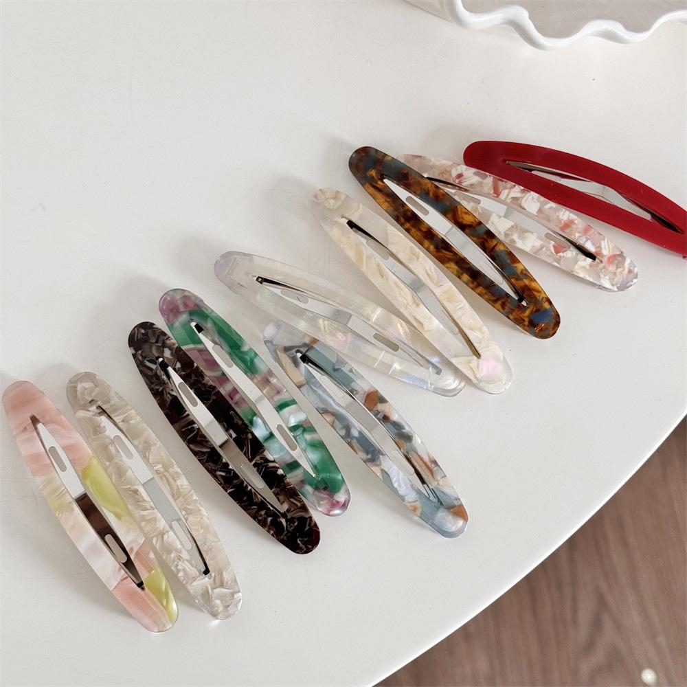 Acetate Hair Clips Bobby Pins Simple Sweet Oval Geometric Side Pins Hairpin Women Hair Accessories
Acetate Hair Clips Bobby Pins Simple Sweet Oval Geometric Side Pins Hairpin Women Hair Accessories