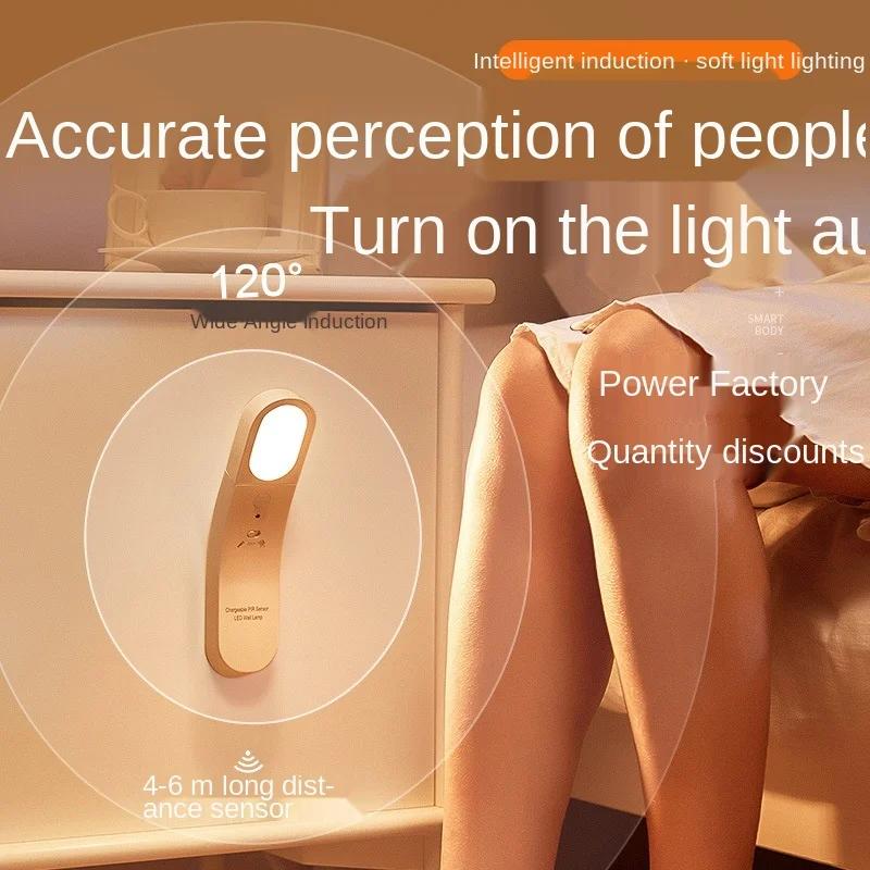 Usb Rechargeable Cabinet Light Human Body Induction Living Room Corridor Wall Light Bedside Night Feeding Light Night
Usb Rechargeable Cabinet Light Human Body Induction Living Room Corridor Wall Light Bedside Night Feeding Light Night