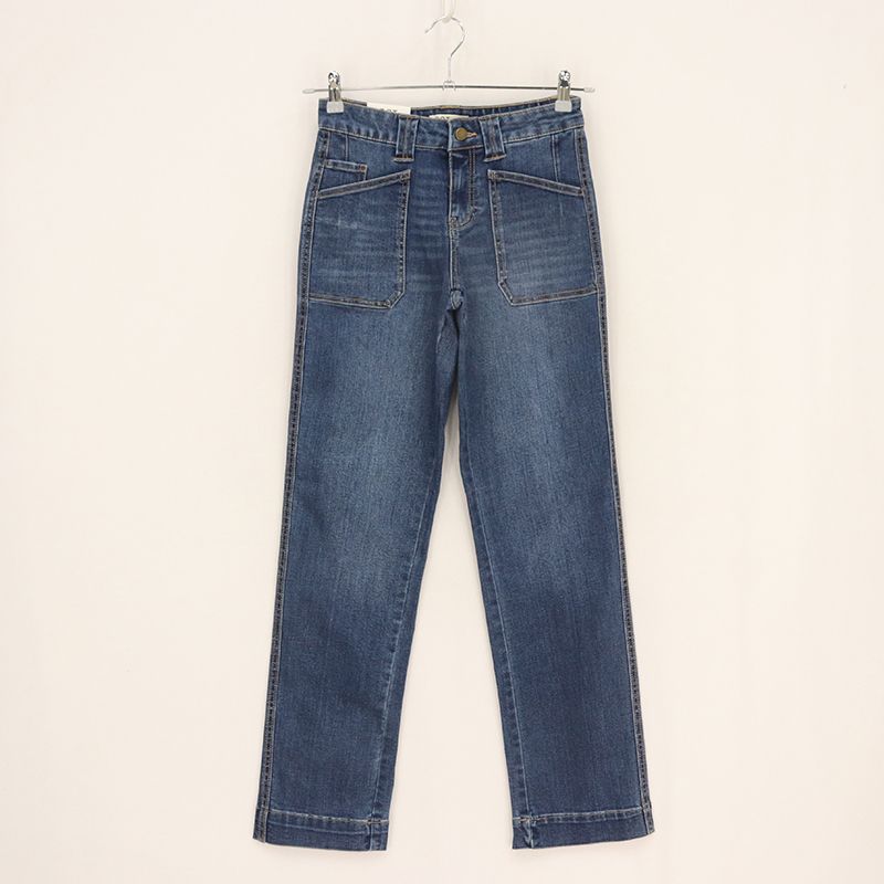 Spring and Autumn Women s High Elastic Slant Pockets Straight-Leg Pants Rear Pocket All-Matching Jeans DD Blue EUR25
Spring and Autumn Women s High Elastic Slant Pockets Straight-Leg Pants Rear Pocket All-Matching Jeans DD Blue EUR25