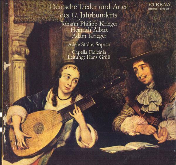 LP Record HANS GRUSS CAPELLA FIDICINIA ADEL Deutsche Lieder Und Arien Des 17jah 826311 ETERNA 1973 Germany Classical Used
LP Record HANS GRUSS CAPELLA FIDICINIA ADEL Deutsche Lieder Und Arien Des 17jah 826311 ETERNA 1973 Germany Classical Used