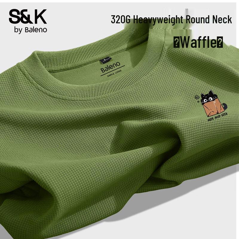 Baleno Men s S&K Series Heavyweight Waffle Knit Crewneck Sweatshirt XL
Baleno Men s S&K Series Heavyweight Waffle Knit Crewneck Sweatshirt XL