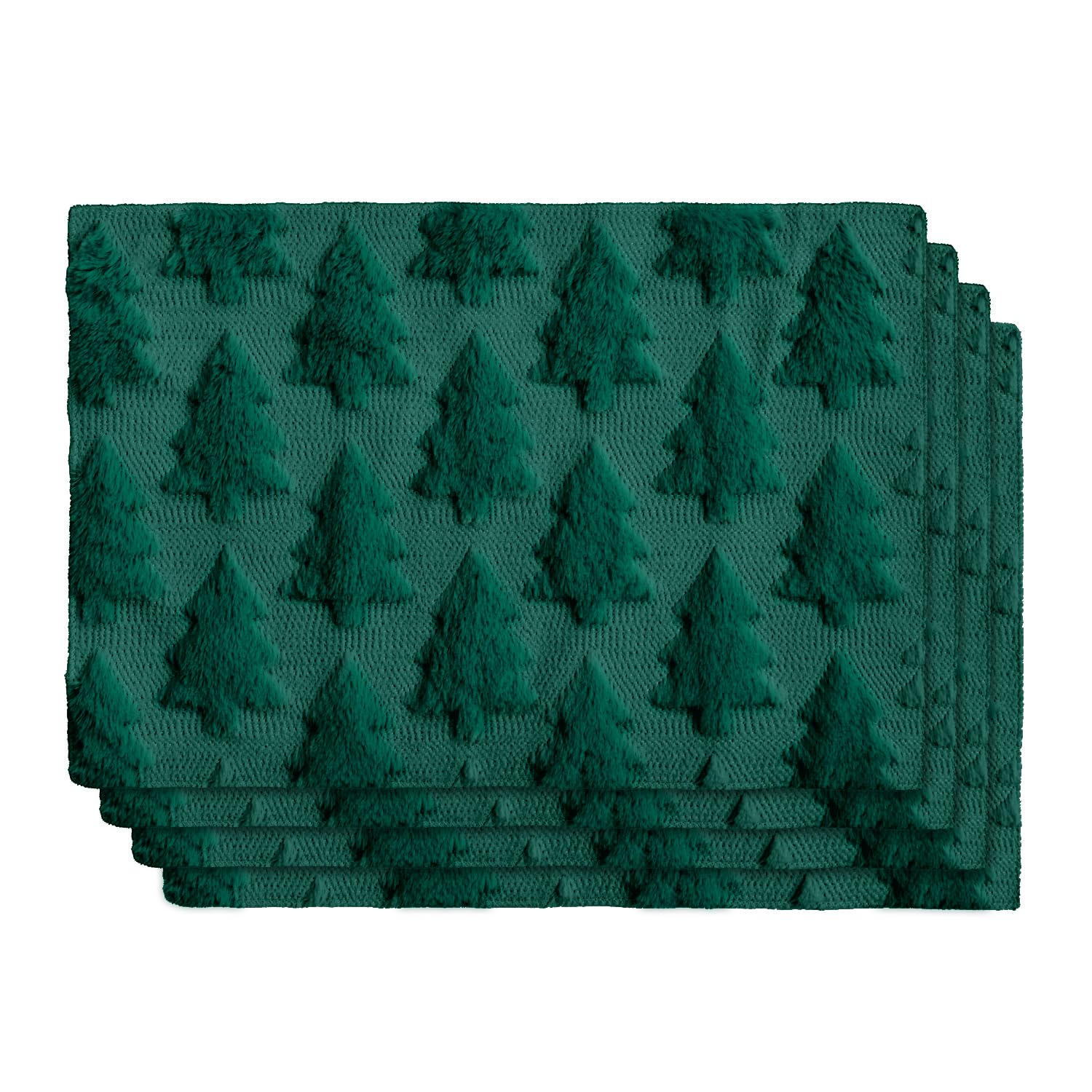Xmax Trees Green Christmas Placemats Set of 4, 12x18 Inch Soft Plush Faux Fur Wool Holiday Winter Table Mats for Party Kitchen Dining Decoration 12 x 18 , Rectangular 4 Pcs
Xmax Trees Green Christmas Placemats Set of 4, 12x18 Inch Soft Plush Faux Fur Wool Holiday Winter Table Mats for Party Kitchen Dining Decoration 12 x 18 , Rectangular 4 Pcs