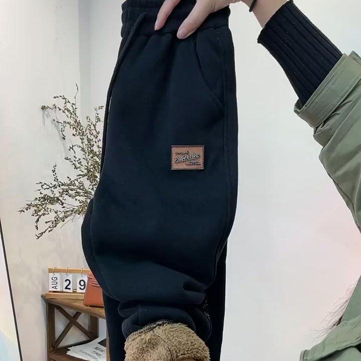 Женские осенне-зимние теплые толстые флисовые брюки модные термобелье плюшевые брюки повседневные спортивные спортивные брюки с эластичной талией 3XL чёрный
Женские осенне-зимние теплые толстые флисовые брюки модные термобелье плюшевые брюки повседневные спортивные спортивные брюки с эластичной талией 3XL чёрный