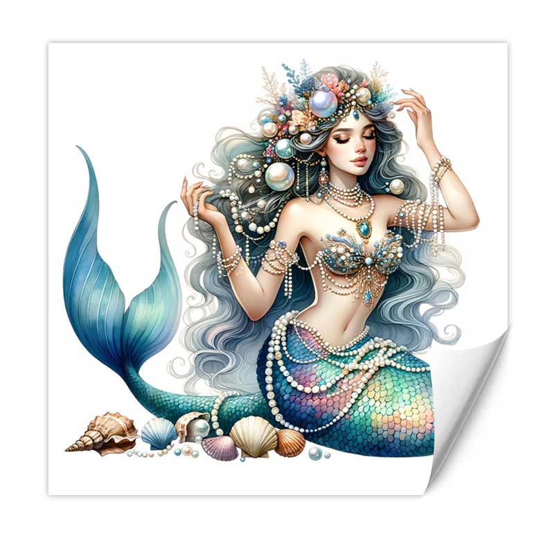 Waterproof Transparent Stickers Mermaid Toilet Sticker Wall Decoration Sticker for Bathroom - Toilet Lid Tile Removable Decor Decals S588 25cm Longest Side
Waterproof Transparent Stickers Mermaid Toilet Sticker Wall Decoration Sticker for Bathroom - Toilet Lid Tile Removable Decor Decals S588 25cm Longest Side