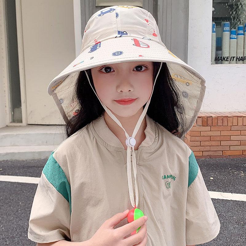 Summer Hats For Children Boys And Girls Outdoor Sunshade Sun Protection Breathable Cartoon Car Big Brim Fisherman Cap Sun Hat 49-54cm
Summer Hats For Children Boys And Girls Outdoor Sunshade Sun Protection Breathable Cartoon Car Big Brim Fisherman Cap Sun Hat 49-54cm