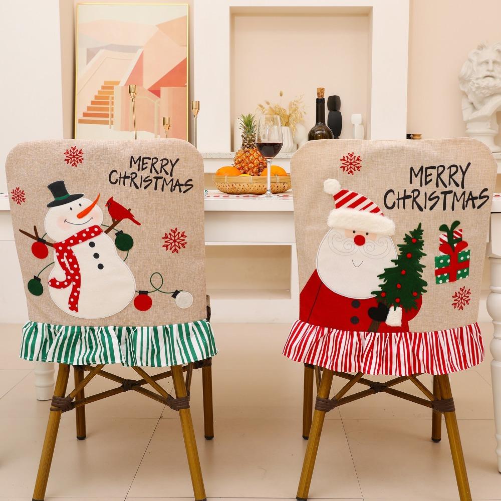 Santa Claus Dinner Chair Seat Cover Cloth Wear for Chairs Creative Christmas Chair Cover Party Santa Claus
Santa Claus Dinner Chair Seat Cover Cloth Wear for Chairs Creative Christmas Chair Cover Party Santa Claus
