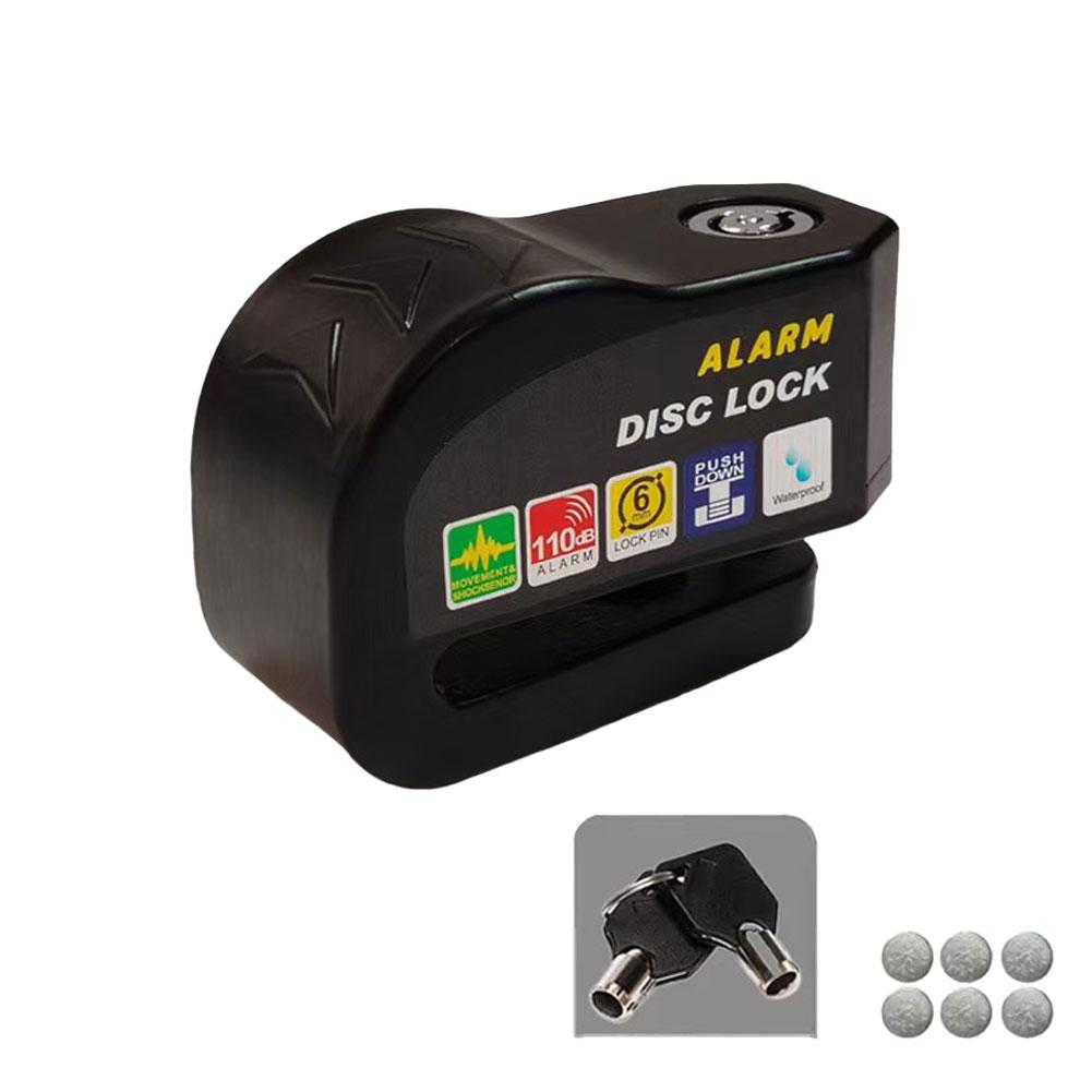 Motorcycle Bicycle Lock Alarm Safety Protection Padlock Disc Aluminum Alloy Anti-Theft Reminder Rope Lock Bag Motorcycle Agent
Motorcycle Bicycle Lock Alarm Safety Protection Padlock Disc Aluminum Alloy Anti-Theft Reminder Rope Lock Bag Motorcycle Agent