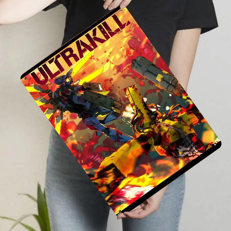 ULTRAKILL Game Character Metal Wall Art Decor for Gamers Room Home Decoration Collectible Gift 20x30cm(7.8x11.8inch)
ULTRAKILL Game Character Metal Wall Art Decor for Gamers Room Home Decoration Collectible Gift 20x30cm(7.8x11.8inch)