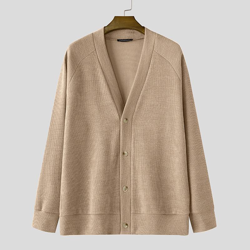 Унисекс Женский Мужской Кардиган в рубчик Свободного Кроя с Длинным Рукавом и Пуговицами 3XL
Унисекс Женский Мужской Кардиган в рубчик Свободного Кроя с Длинным Рукавом и Пуговицами 3XL