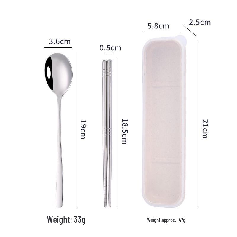 Ruhan Stainless Steel Portable Cutlery Set
Ruhan Stainless Steel Portable Cutlery Set