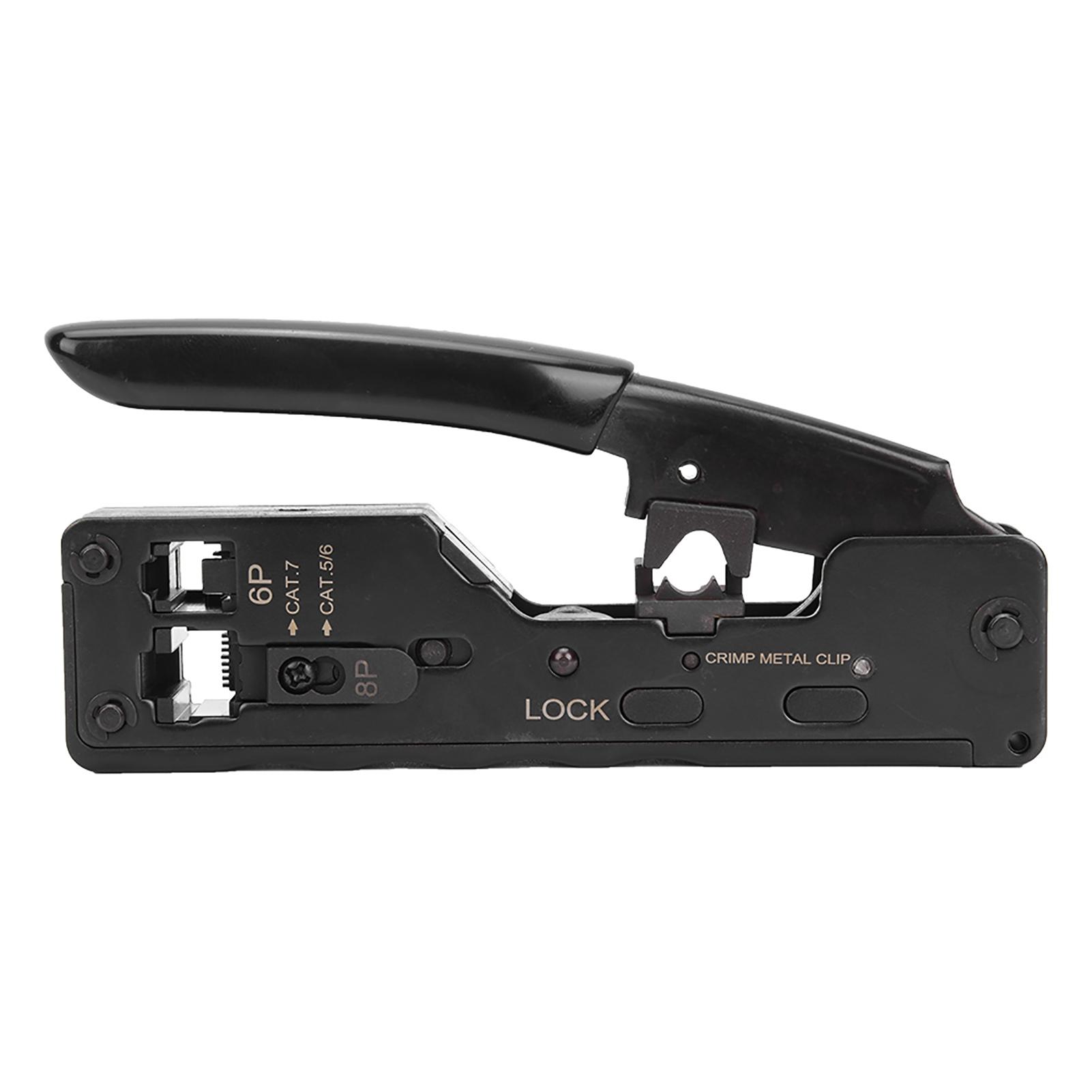 MultiFunction Network Cable Pliers RJ Connector 8P 6P RJ45 RJ1211 Crimping Pliers
MultiFunction Network Cable Pliers RJ Connector 8P 6P RJ45 RJ1211 Crimping Pliers