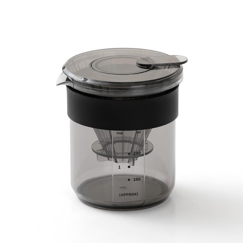 Japanese Portable Pour-Over Coffee Set: Three-in-One Thickened ABS with Scale Travel Cup
Japanese Portable Pour-Over Coffee Set: Three-in-One Thickened ABS with Scale Travel Cup