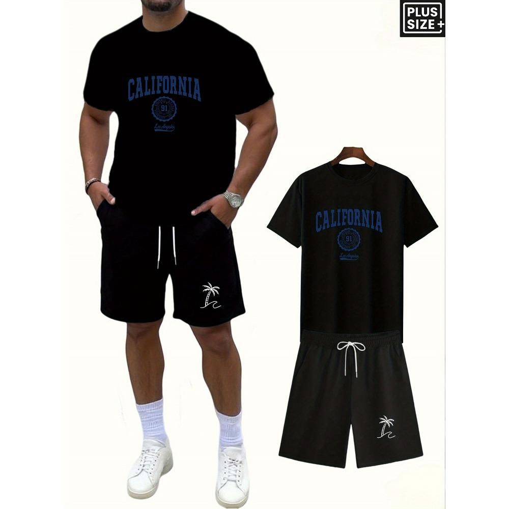 Summer New Plus Size Men s Regular Fit Short Sleeved Knee Length Shorts Set with Printed Casual, Fashionable and Comfortable Design XXL
Summer New Plus Size Men s Regular Fit Short Sleeved Knee Length Shorts Set with Printed Casual, Fashionable and Comfortable Design XXL