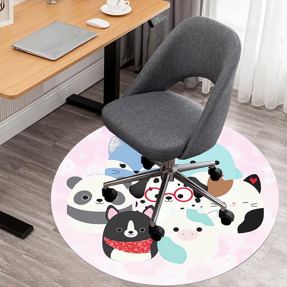 1pc Cute Animals Round Chair mat Area Rug - Non-Slip, Floor Mat for Office, Bedroom, home decor Christmas Gift p0811228 80cm
1pc Cute Animals Round Chair mat Area Rug - Non-Slip, Floor Mat for Office, Bedroom, home decor Christmas Gift p0811228 80cm