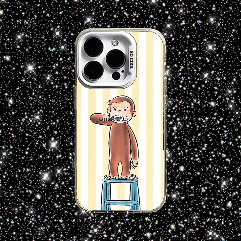 Curious G-George Monkey Phone Case For iPhone 16,15,14,13,12,11,Pro,XS,Max,Plus,Mini,SE White Candy Matte Shockproof Cover iPhone12mini
Curious G-George Monkey Phone Case For iPhone 16,15,14,13,12,11,Pro,XS,Max,Plus,Mini,SE White Candy Matte Shockproof Cover iPhone12mini