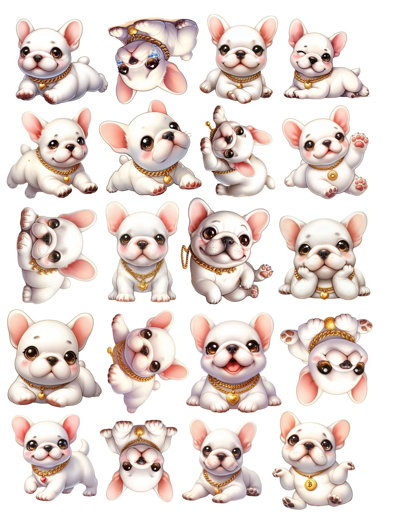 20pcs Watercolor, Cute cartoon white bulldog Stickers DIY Diary Decoration Album Style Stationery journal supplies scrapbooking білий
20pcs Watercolor, Cute cartoon white bulldog Stickers DIY Diary Decoration Album Style Stationery journal supplies scrapbooking білий