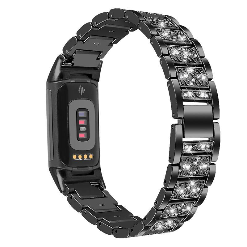Bling Rhinestone Metal Watch Band Women Replacement Strap for Fitbit Charge 6/5 Rose Gold
Bling Rhinestone Metal Watch Band Women Replacement Strap for Fitbit Charge 6/5 Rose Gold