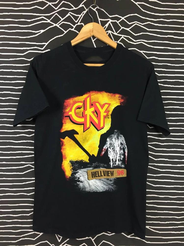 CKY Hellview 96 Unisex Short Sleeve T Shirt Full Size S5XL SN361 Unisex T-Shirt XXXL
CKY Hellview 96 Unisex Short Sleeve T Shirt Full Size S5XL SN361 Unisex T-Shirt XXXL