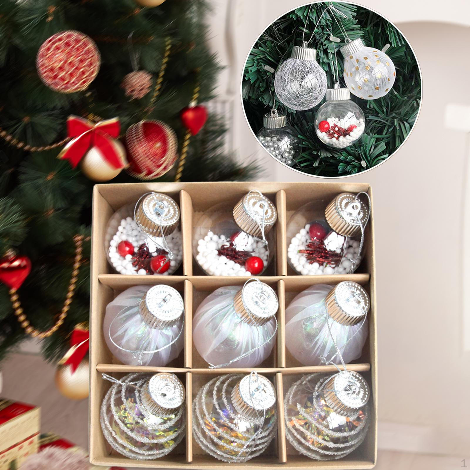 9 шт. Рождественские шары, украшения, безделушки, подвески, декоративная рождественская елка, декор для Style D
9 шт. Рождественские шары, украшения, безделушки, подвески, декоративная рождественская елка, декор для Style D