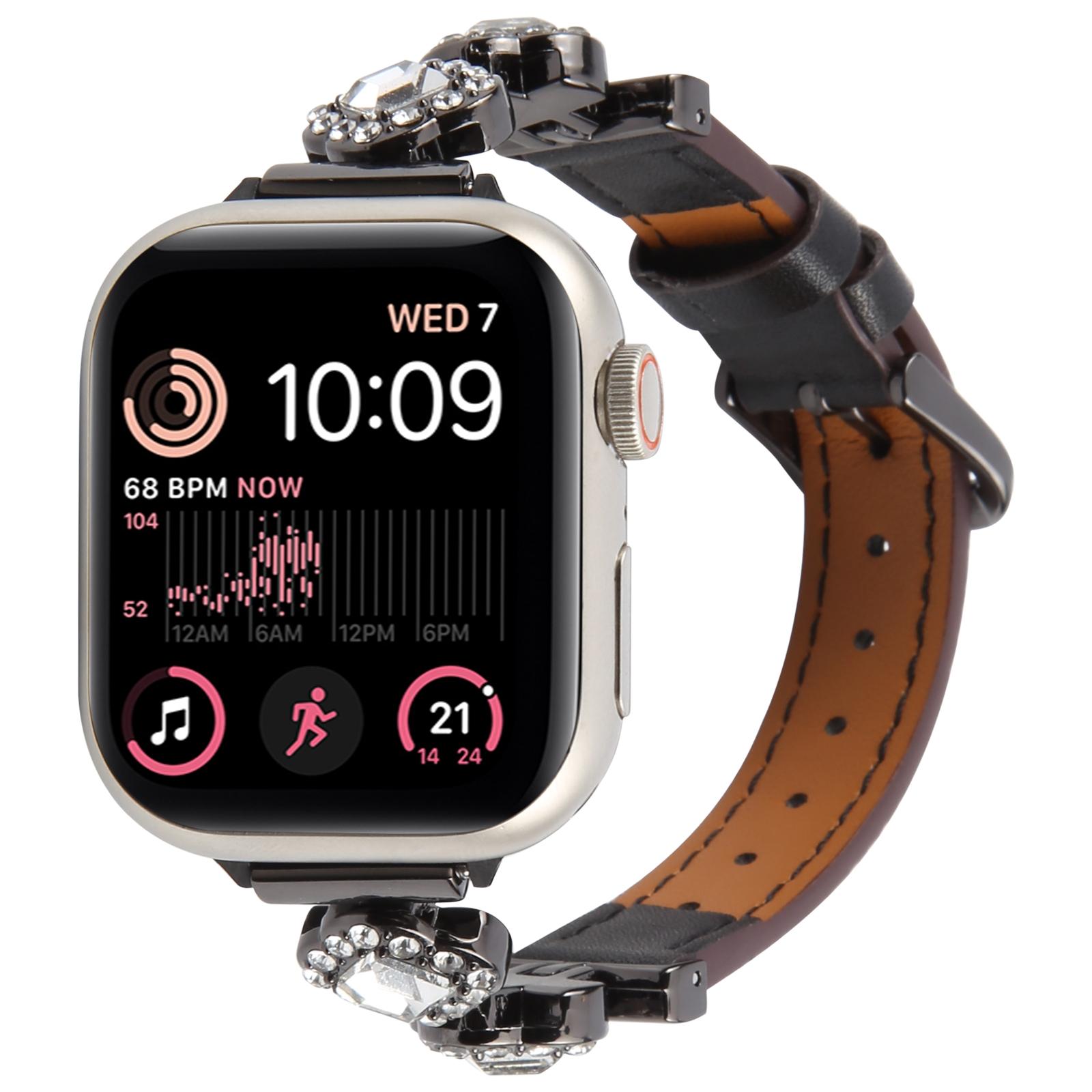 Watch Band For Apple Watch Series 10 9 8 7 SE 6 5 4 3 2 1 42mm 41mm 40mm 38mm Ultra Fiber Leather Diamond-Shaped Strap Brown
Watch Band For Apple Watch Series 10 9 8 7 SE 6 5 4 3 2 1 42mm 41mm 40mm 38mm Ultra Fiber Leather Diamond-Shaped Strap Brown