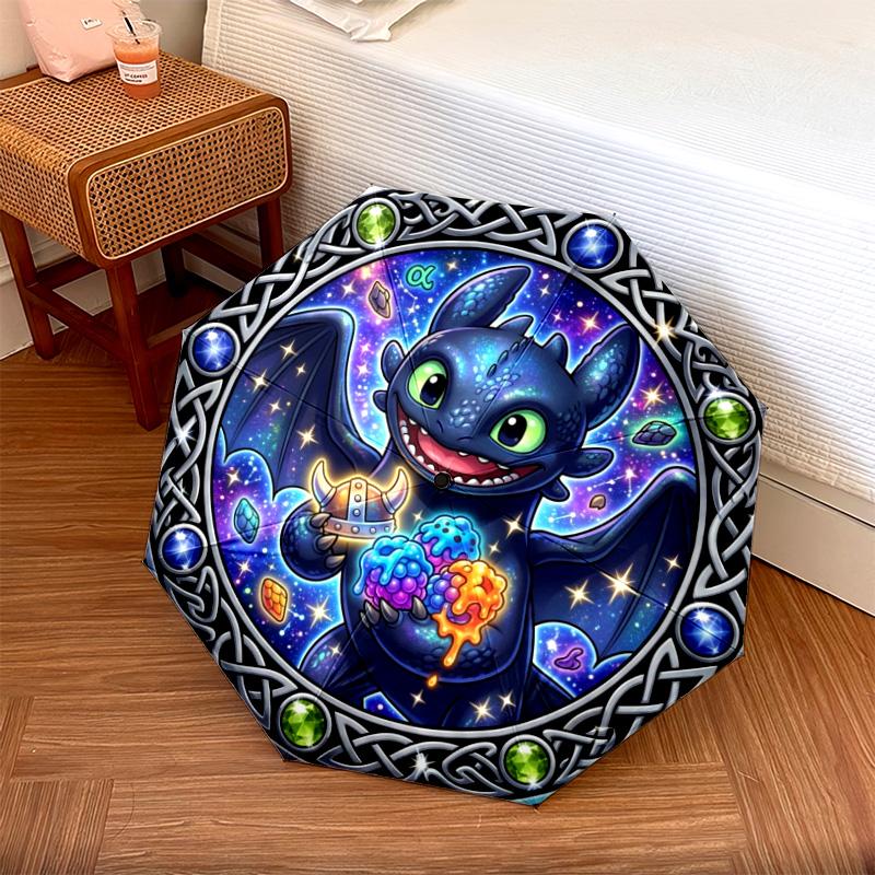 1PC Automatic Folding Umbrella Toothless Night Fury Pattern 8 Ribs Portable Foldable Travel Umbrella Christmas Birthday Gift разноцветный
1PC Automatic Folding Umbrella Toothless Night Fury Pattern 8 Ribs Portable Foldable Travel Umbrella Christmas Birthday Gift разноцветный