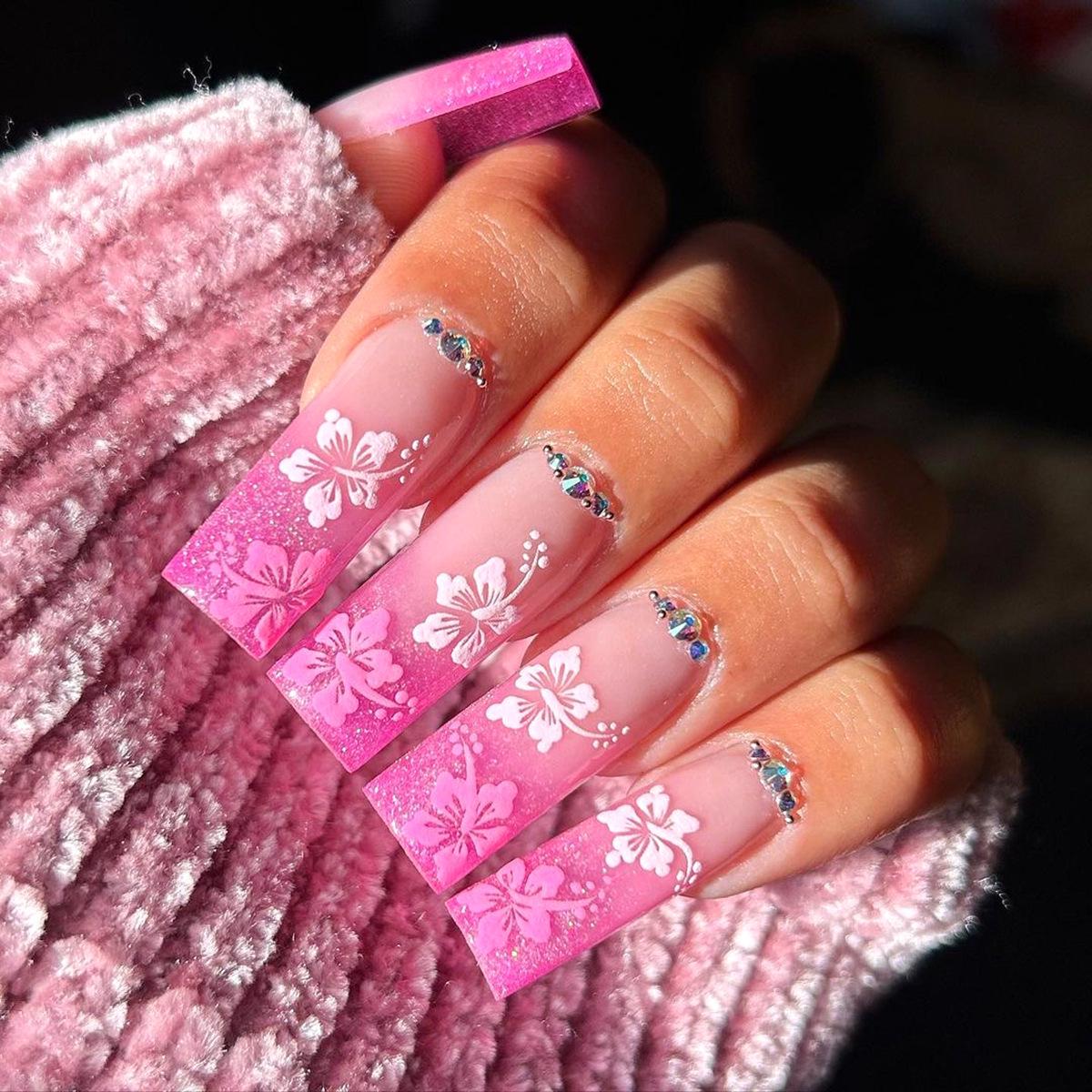 Autumn Pink Gradient 3D Petal Wearable Nail Stickers Glue Type
Autumn Pink Gradient 3D Petal Wearable Nail Stickers Glue Type