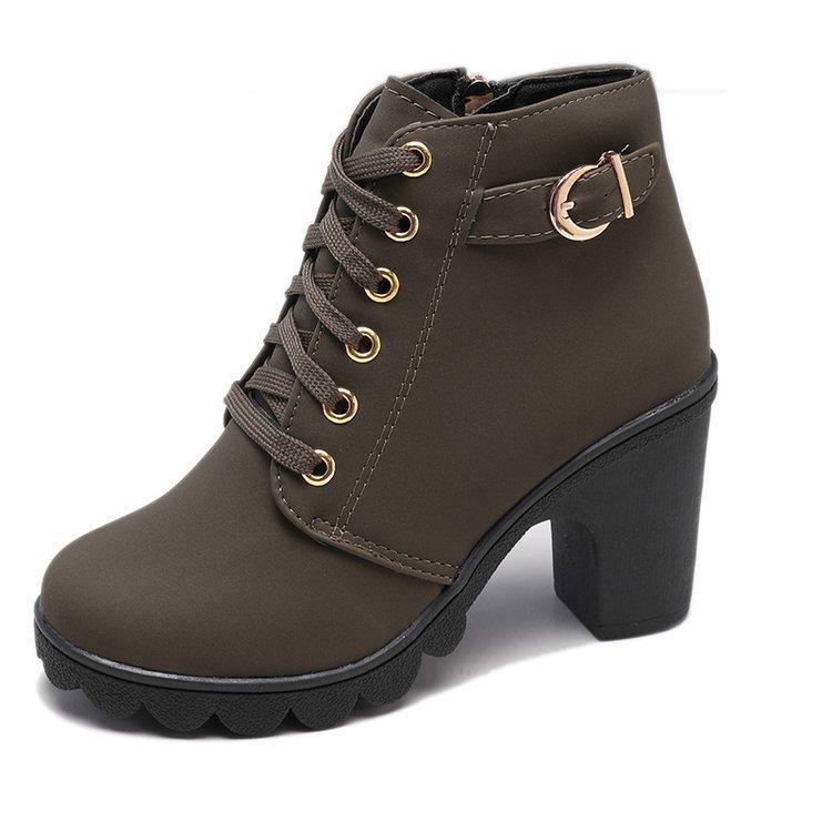 Women s lace-up thick heel height increase side zipper fall and winter lightweight outdoor hiking non-slip sports casual height Martin boots 35 зелений
Women s lace-up thick heel height increase side zipper fall and winter lightweight outdoor hiking non-slip sports casual height Martin boots 35 зелений