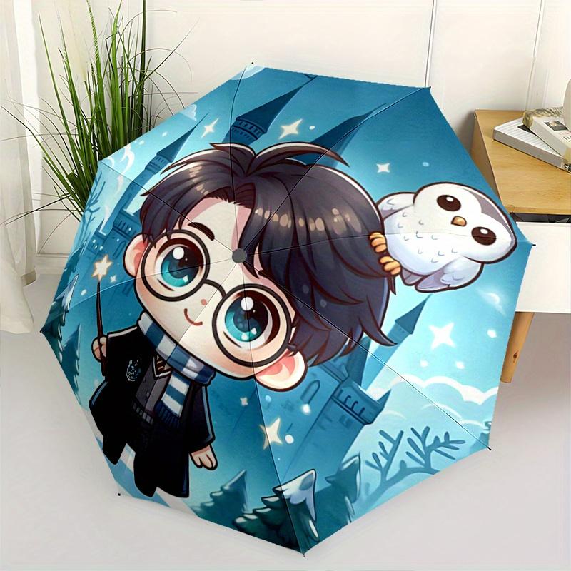 1pc Cartoon Harry Potter & Owl Automatic Folding Umbrella - 3 Folding Design, Vivid Cartoon Pattern, Suitable for Outdoor Activities, A Gift for
1pc Cartoon Harry Potter & Owl Automatic Folding Umbrella - 3 Folding Design, Vivid Cartoon Pattern, Suitable for Outdoor Activities, A Gift for