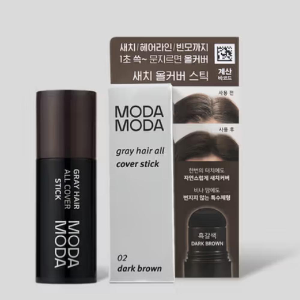 Modamoda Покрытие для седых волос Темно-коричневый
Modamoda Покрытие для седых волос Темно-коричневый