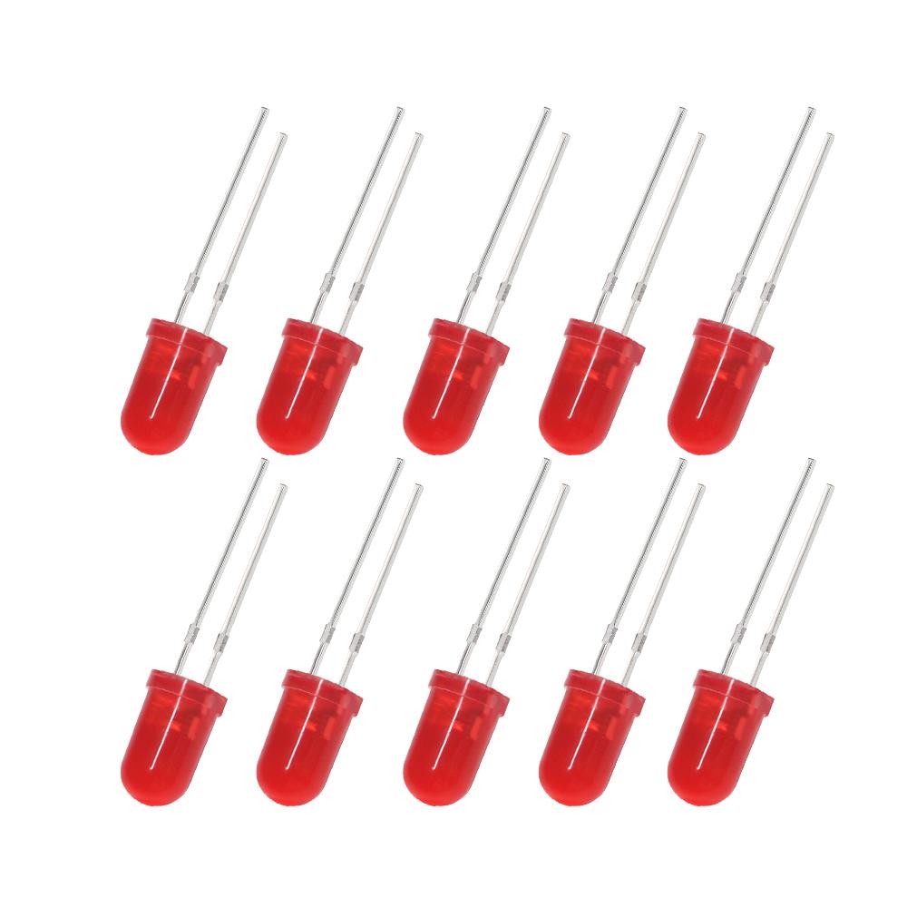 50PCS 5MM LED Diode Super Bright Multicolor Electronic Components Lamps White/Red/Yellow/Green/Blue Light Emitting Diodes червоний
50PCS 5MM LED Diode Super Bright Multicolor Electronic Components Lamps White/Red/Yellow/Green/Blue Light Emitting Diodes червоний
