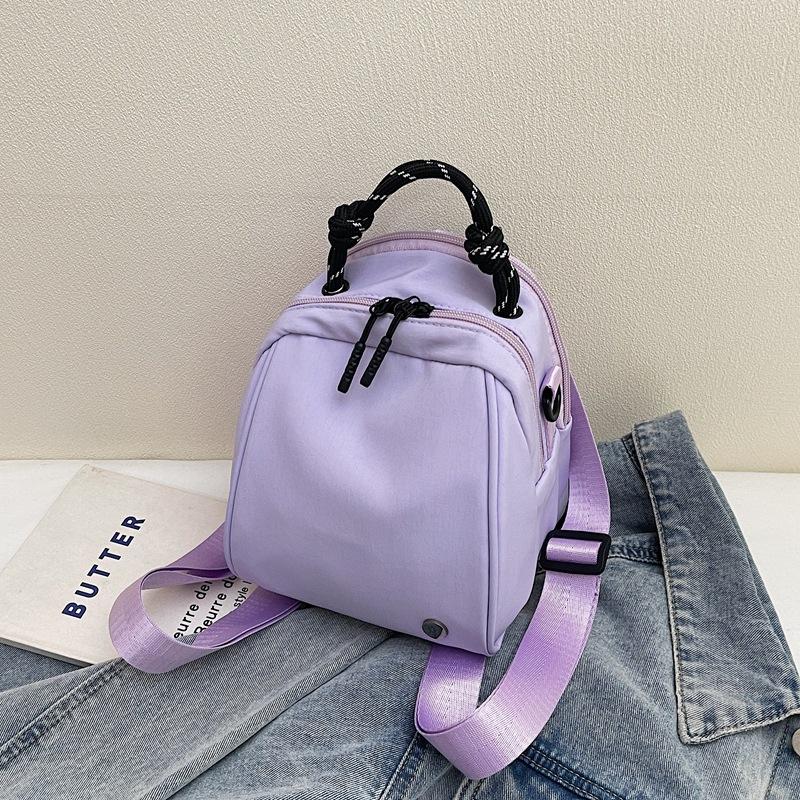 Niche design simple shell bag women s new casual versatile shoulder messenger bag double shoulder small backpack
Niche design simple shell bag women s new casual versatile shoulder messenger bag double shoulder small backpack