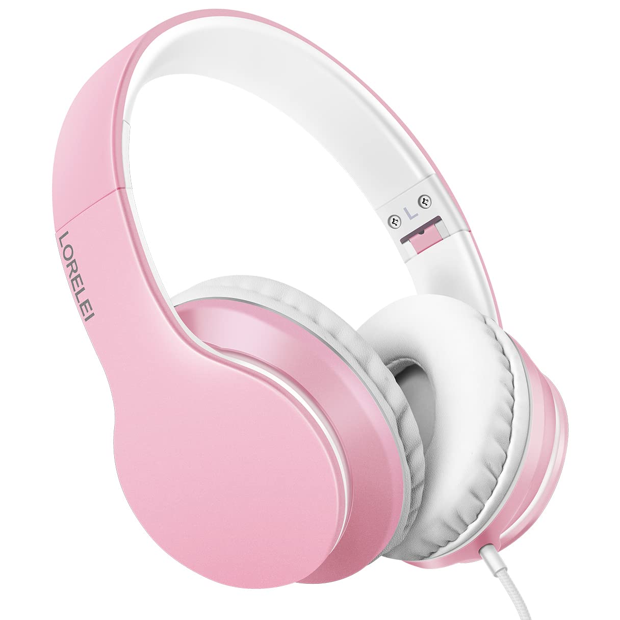 LORELEI X6 Over-Ear Headphones with Mic, Lightweight, Foldable, Portable Stereo Bass Headphones, Tangle 1.45M, Wired Headphones for
LORELEI X6 Over-Ear Headphones with Mic, Lightweight, Foldable, Portable Stereo Bass Headphones, Tangle 1.45M, Wired Headphones for