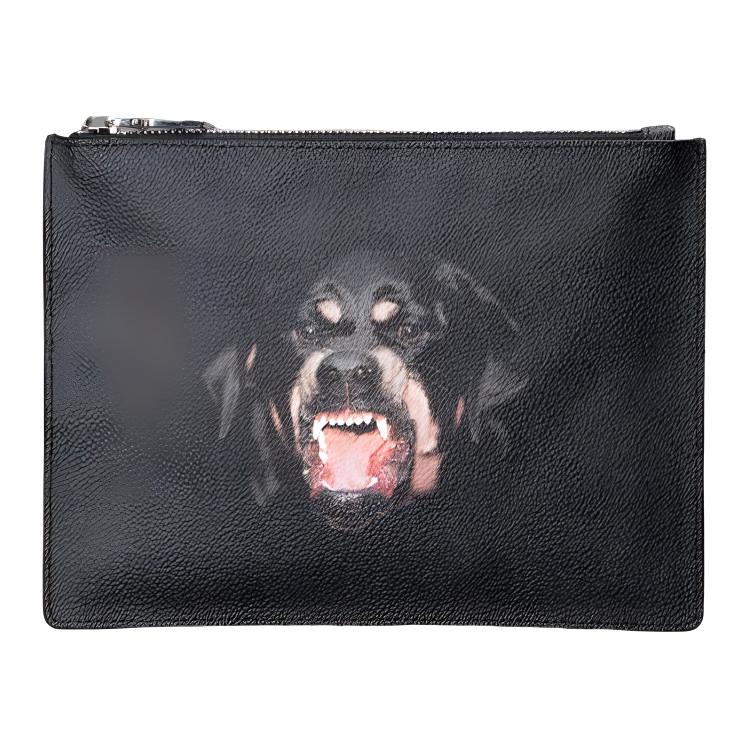 Givenchy Dog Head Print Zipper Cotton/Polyester/Polyurethane Clutch Bag Medium Unisex Clutch Bag Black BK06071337-960 Basic Set (Bag+Dust Bag)
Givenchy Dog Head Print Zipper Cotton/Polyester/Polyurethane Clutch Bag Medium Unisex Clutch Bag Black BK06071337-960 Basic Set (Bag+Dust Bag)