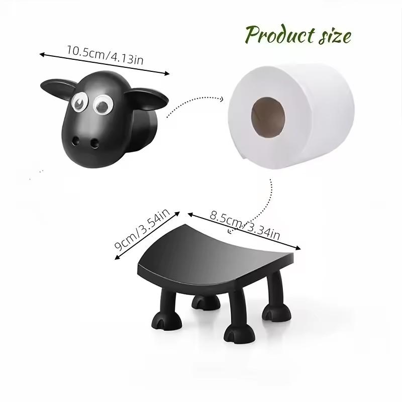 Cute Simple Animal Sheep Ant Tissue Holder -Minimalist And Practical Paper Roll Holder An Ideal Creative For Holiday Gift Idea
Cute Simple Animal Sheep Ant Tissue Holder -Minimalist And Practical Paper Roll Holder An Ideal Creative For Holiday Gift Idea