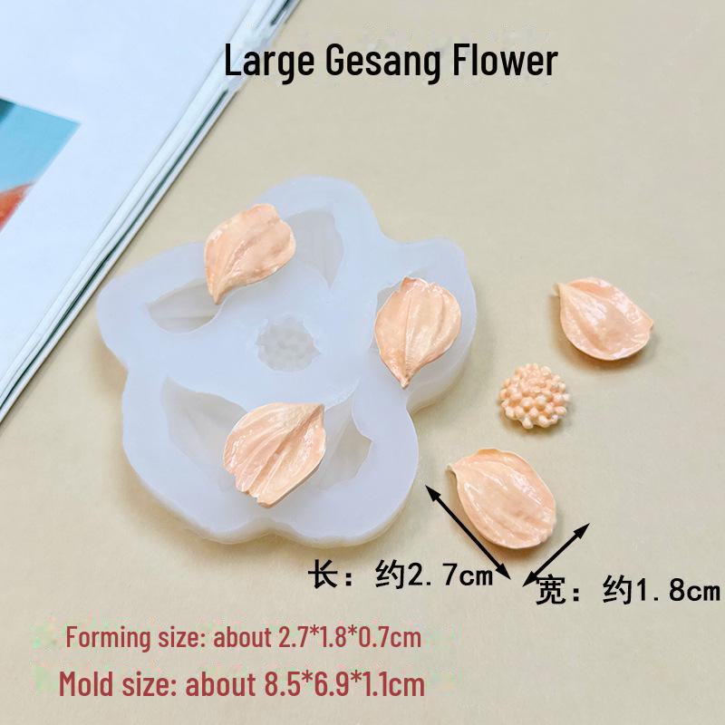 Силиконовая форма Gesang Flower & Tulip Leaf для мыла и украшения тортов своими руками
Силиконовая форма Gesang Flower & Tulip Leaf для мыла и украшения тортов своими руками