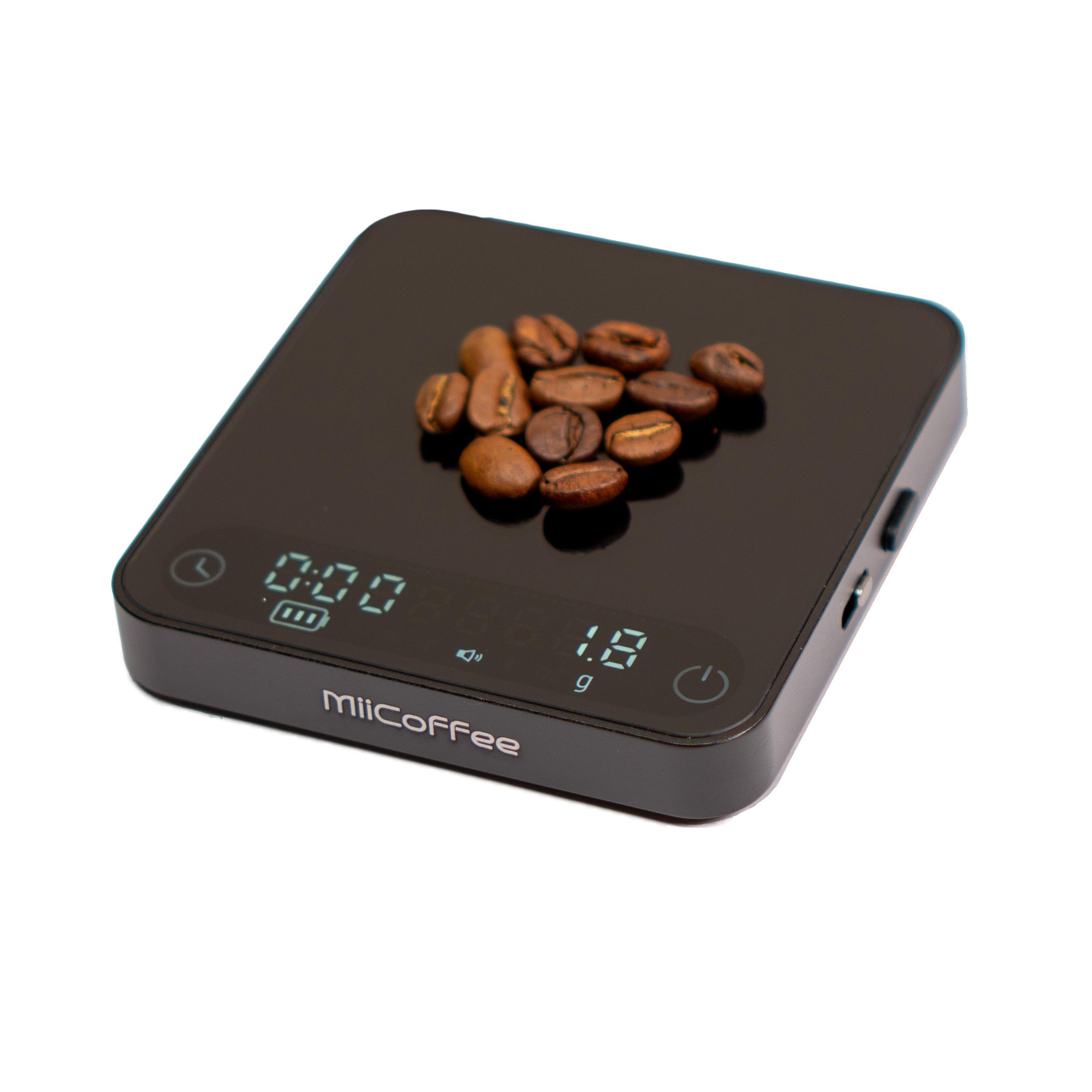 MiiCoffee Mini Press Coffee Scale, Automatic Timer for Espresso and Drip Coffee, Aluminum Body & Glass Top
MiiCoffee Mini Press Coffee Scale, Automatic Timer for Espresso and Drip Coffee, Aluminum Body & Glass Top